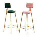 Luxury Golden Bar High Chair Stool - Saadstore