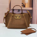 Valentino Women's Woven One Tote 38cm