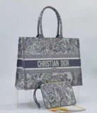 C.D small tiger tote Bag 41cm