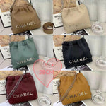 Chanel bucket shoulder bag 28cm
