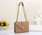 SNT LARNT Ladies  Chain hand bag in Leather