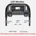 Hydraulic Folding Ultra Silent with LCD Display Running Machine