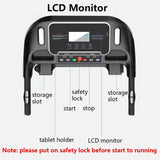 Hydraulic Folding Ultra Silent with LCD Display Running Machine