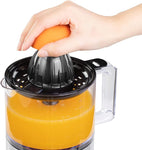 Citrus Juicer Extractor, Compact Juicer for Healthy Juice, Oranges, Lemons, Limes, Grapefruit with Easy Pour Spout, Large Capacity 0.7L Easy-Clean