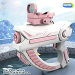: Water Gun Toy for Kids NIBEMINENT Electric Automatic High Pressure Strong Toys Water Gun, Cool Appearance Large Capacity Fast Firing Speed Long Range(2 COLORS)