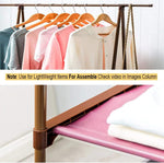 Furn Aspire Coat Jacket Hat Hanger Mobile Multi Function Stand Organizer De Clutter Your Doors, Wash Rooms or Re Wearable Clothes