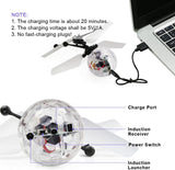 motion sensing flying ball