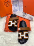 H leather Chypre Sandals