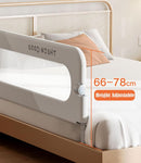 Bed Rails for Toddlers,Infant Bed Rail Guard,Baby Swing Down Bed Rail Guard,Kids' Bed Rails & Rail Guards, - Saadstore
