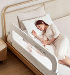 Bed Rails for Toddlers,Infant Bed Rail Guard,Baby Swing Down Bed Rail Guard,Kids' Bed Rails & Rail Guards, - Saadstore