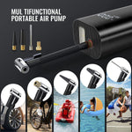 Air Compressor Tire Inflator Pump Car Portable, 150 PSI Fast Inflation with LCD Dual Screen, [Cordless & Strong Power] Electric Tire Pump for Car Tire For Car, Bicycle, Motorcycles, Ball - Saadstore