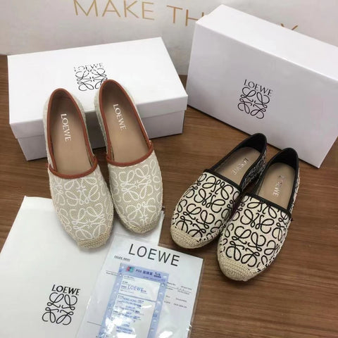 𝐋𝐄𝐖 Canvas Espadrille Shoes