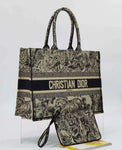 C.D small tiger tote Bag
