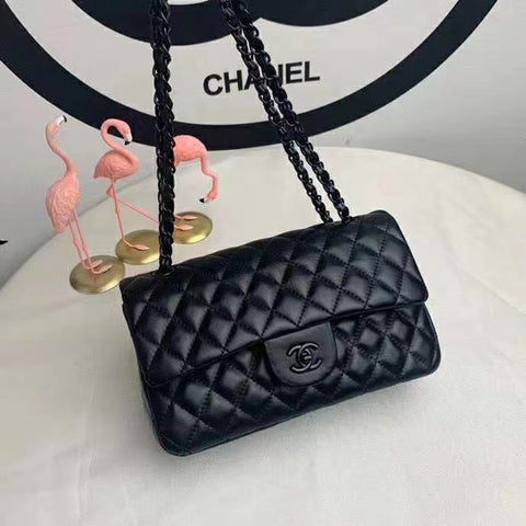 𝐂𝐇 Quilted Jumbo Double Flap Bag