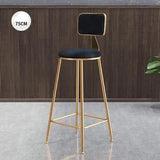 Luxury Golden Bar High Chair Stool - Saadstore