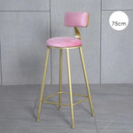 Luxury Golden Bar High Chair Stool - Saadstore