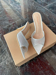 Gianvito Rossi High Heel Crystal Slippers For Women