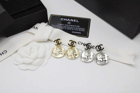 CH - CC Coin Earrings
