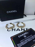 CH Star Hoop Earrings