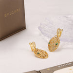 Serpenti Yellow Gold & Diamond Necklace