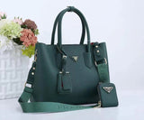 𝐏𝐫𝐝𝐚 Saffiano Cuir Leather Tote Bag