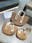 Chic Straw Beach Women Handbag