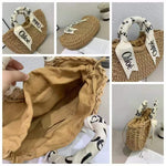 Chic Straw Beach Women Handbag