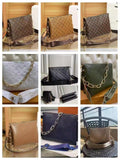 𝐋𝐕 Denim Crossbdy Bag With Chain