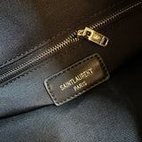 YSL Leather Joe Backpack Bucket Bag