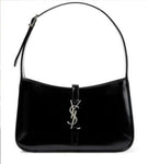 Le5a7 YSL Kelly Shiny Leather Bag
