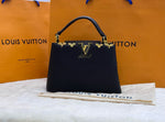 LV Capucines Top Handle Leather Bag 25cm