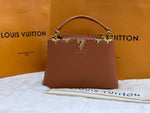 LV Capucines Top Handle Leather Bag 25cm