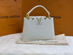 LV Capucines Top Handle Leather Bag 25cm