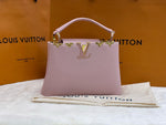 LV Capucines Top Handle Leather Bag 25cm