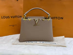 LV Capucines Top Handle Leather Bag 25cm