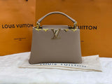 LV Capucines Top Handle Leather Bag 25cm