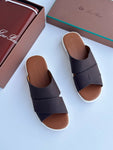 Ox Leather Palm Sandal By Loro Piana