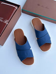 Ox Leather Palm Sandal By Loro Piana