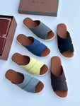 Ox Leather Palm Sandal By Loro Piana