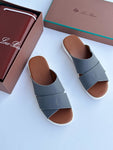 Ox Leather Palm Sandal By Loro Piana