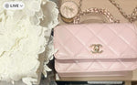 CH Top Handle Matelasse Chain Crossbody Bag