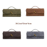 Andiamo Long Clutch Velvet Fabric By Bottega Veneta