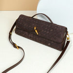 Andiamo Long Clutch Velvet Fabric By Bottega Veneta