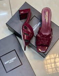 YSL Patent Leather Semi Heels