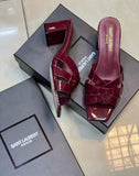 YSL Patent Leather Semi Heels