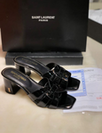 YSL Patent Leather Semi Heels