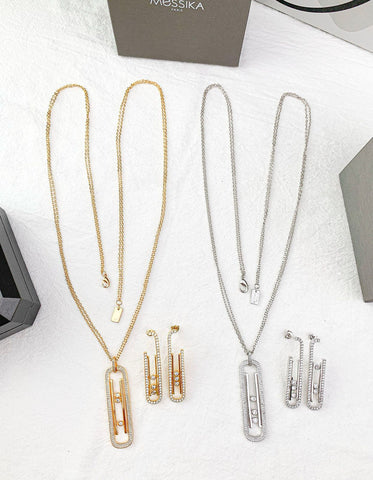 Glams Necklace With Earrings By Messika Paris