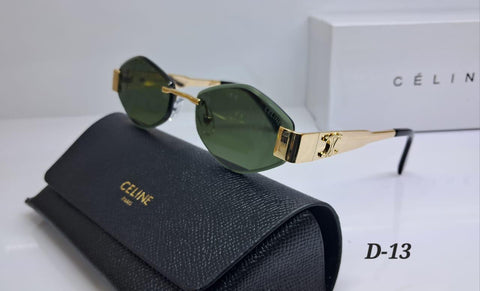 Triomphe Geometric Sunglasses By Celine
