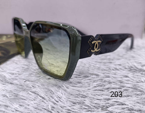 Rectangle Sunglasses By Chanel