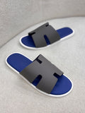 H Izmir Textured Epsom Leather Sandals